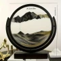 Стъклен пясъчен арт-Свободно стояща динамична 3D картина с движещ се пясък, декорация за дома и офис, снимка 5