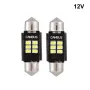 LED крушки 12V 6000K 6 SMD 2 броя, снимка 1