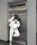 Дамски спортен екип от три части с яке вативан , снимка 2