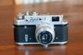 Лентов фотоапарат Зорки-4, снимка 1