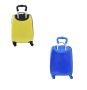 Детски куфар, Чанта на колела, 4 колелца и телескопична дръжка, снимка 8