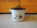 Емайлирана тенджера с капак, снимка 6