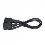 Кабел USB2.0 Женско към Женско 1m Черен Makki SS001288 Cable USB - USB F/F