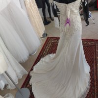 луксозна сватбена булчинска рокля, снимка 7 - Сватбени рокли - 37697596