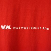 Wood Wood дамска тениска - размер L, снимка 3 - Тениски - 38000969