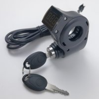 Контактен ключ с волтметър за електрична тротинетка Kugoo M4 M4Pro, снимка 1 - Части за велосипеди - 39927530