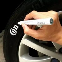 Бял маркер за боядисване на букви на гуми за кола автомобил мотор джип велосипед + ПОДАРЪК, снимка 13 - Аксесоари и консумативи - 31467344
