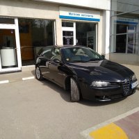 На части Alfa Romeo 1,9jtd .Два коплекта алуминиеви джанти,с летни гуми17"и зимни16"., снимка 6 - Автомобили и джипове - 40289003