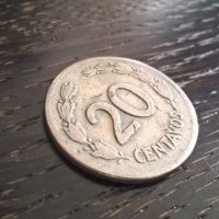 Монета - Еквадор - 20 центавос | 1946г., снимка 1 - Нумизматика и бонистика - 31778979