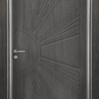 Интериорна врата Gama 204, цвят Сив кестен, снимка 2 - Интериорни врати - 44630836