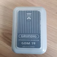 Ретро микрофон Grundig GDM-19  , снимка 1 - Микрофони - 36648412