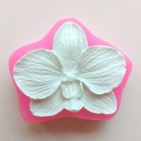 3D Орхидея Пеперуда отворен калъп силиконов молд форма фондан торта украса шоколад гипс сапун , снимка 2 - Форми - 33398548