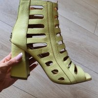Обувки, сандали Ingiliz-нови-38 номер-естествена кожа, снимка 4 - Дамски обувки на ток - 37363961