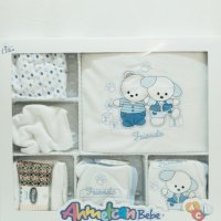 Турски бебешки комплекти за изписване 10 части - 100% памук, снимка 3 - Комплекти за бебе - 40267060