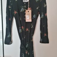Fat Face блузка на цветя, снимка 1 - Блузи с дълъг ръкав и пуловери - 42259431