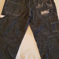Vintage 90s SOUTH POLE Denim Jeans Hip Hop Embroidered, снимка 2 - Дънки - 35331590