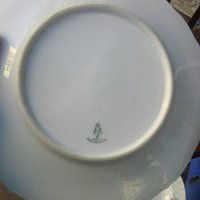 Стара чехословашка порцеланова чиния за основно ястие, снимка 2 - Други ценни предмети - 39393150