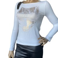 Дамска блуза S, снимка 1 - Блузи с дълъг ръкав и пуловери - 43105703