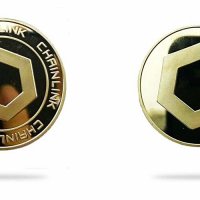 Chainlink coin ( LINK ) - Gold, снимка 1 - Нумизматика и бонистика - 38564907