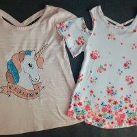 Нови блузки за момиченца/122-128, снимка 2 - Детски Блузи и туники - 37133950