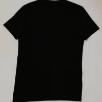 Lacoste оригинална тениска S памучна черна фланелка, снимка 5 - Тениски - 37371662
