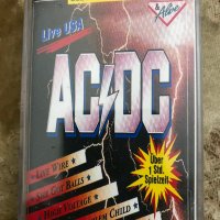 РЯДКА КАСЕТКА - AC/DC - Live USA - Bootleg, снимка 1 - Аудио касети - 38649517