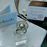 Misaki сребърен комплект колие и пръстен, снимка 7 - Бижутерийни комплекти - 44708553