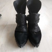 Страхотни дамски обувки Navvi естествена кожа на navvi, снимка 1 - Дамски боти - 30319240