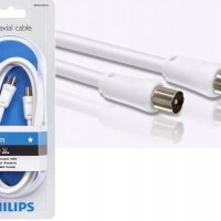 Philips PAL коаксиален кабел SWV2516W/10, снимка 1 - Части и Платки - 42843649