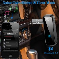 Bluetooth трансмитер YIBECAR, 3,5 мм Bluetooth 5.0 адаптер, 2-в-1 Bluetooth, снимка 5 - Друга електроника - 40314774