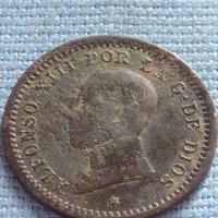 Рядка монета 2 сентавос 1911г. Испания за КОЛЕКЦИОНЕРИ 23908, снимка 8 - Нумизматика и бонистика - 42682434