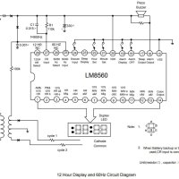LM8560 LED Clock IC, интегрална схема за LED часовник , снимка 4 - Друга електроника - 40524150