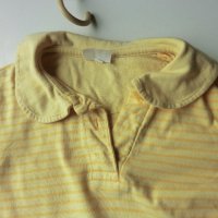 жълта тениска с якичка, снимка 3 - Детски тениски и потници - 37070935