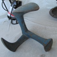 Оригиналена стара немска обущарска наковалня, наковалня за обувки, калъп, снимка 4 - Други инструменти - 35602364