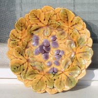 Френска чиния за стена мажолика, снимка 1 - Колекции - 39920784