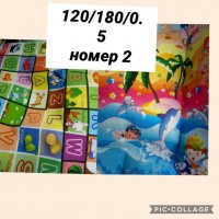 Детска постелка за игра 1см – килим двулицев, снимка 17 - Други - 30085442