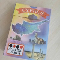 комплект карти за игра пластика Кипър, снимка 3 - Карти за игра - 42776274