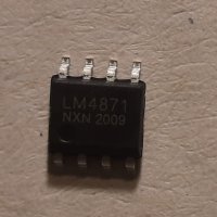 LM4871 3W усилвател SO8, снимка 1 - Друга електроника - 36744197