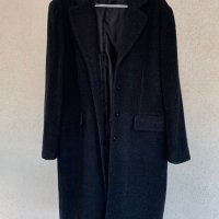 Прекрасно черно палто,80% вълна, снимка 1 - Палта, манта - 38455226