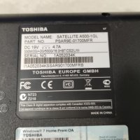 Лаптоп Toshiba Satellite A500-1GL 40,6 см (16") , снимка 4 - Части за лаптопи - 42042703