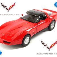 WELLY 1982 CHEVROLET Corvette Coupe, снимка 1 - Колекции - 38046092