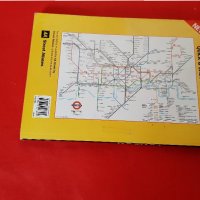  Пътеводител Разширена Карта на Улиците в ЛОНДОН LONDON-299 стр. , снимка 4 - Енциклопедии, справочници - 35336606