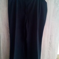 Черен копринен панталон № 54, снимка 2 - Панталони - 36723532