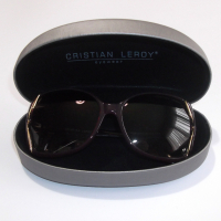 Дамски слънчеви очила Cristian Leroy италиански , снимка 2 - Слънчеви и диоптрични очила - 44716724