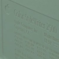 Apple Color StyleWriter 2500 M3362 Printer цветен мастиленоструен принтер, снимка 4 - Принтери, копири, скенери - 44489828