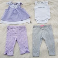 Дрехи за момиче 0-3 месеца, снимка 4 - Панталони и долнища за бебе - 29525871