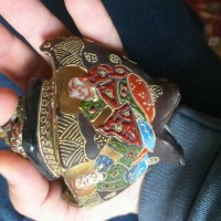 Китайски порцеланов цензер антикварен , китайско кандило, снимка 8 - Антикварни и старинни предмети - 31341002