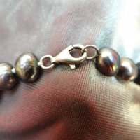 Огърлица от речни перли, снимка 9 - Колиета, медальони, синджири - 39278704