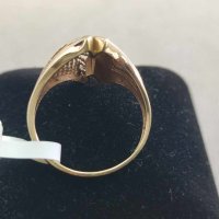 Златен пръстен-3,0гр/14кр, снимка 6 - Пръстени - 42111203