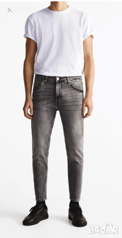 ZARA мъжки еластични дънки, снимка 1
